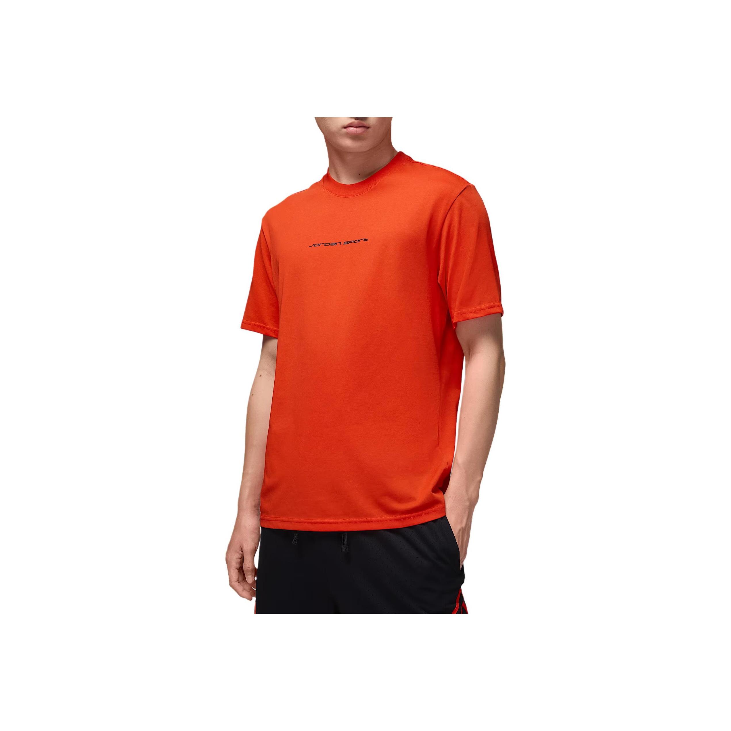 

Jordan Мужская футболка с круглым вырезом, однотонная, с коротким рукавом, топы IB6761-891 M