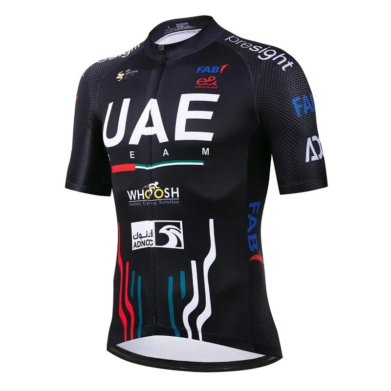 Uae New Pro Team Summer Breathable Bicycle Men's MTB Bike Clothing Maillot Ropa Ciclismo Uniform Suit 2026 summer breathable cycling suit set