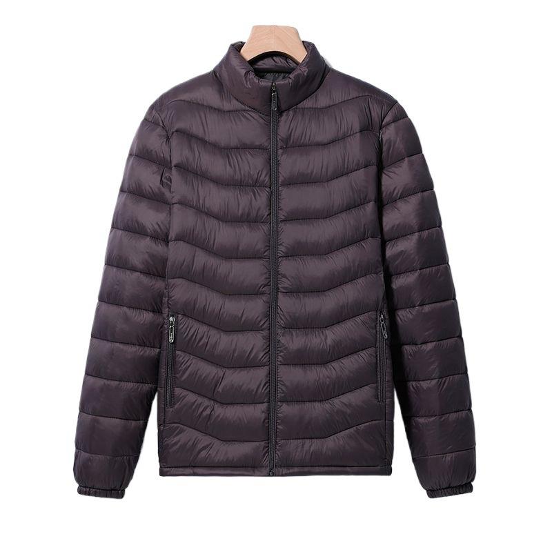 Men's Cotton-padded Clothes, Short, Light and Warm Cotton-padded Jackets, Large-sized Lightweight Outerwear, Autumn and Winter Cotton-padded Clothes