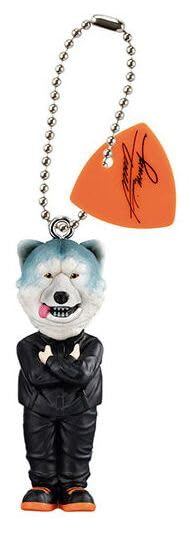 MAN WITH A MISSION 2024 Merchandise: MAN WITH A MISSION Gacha 5-Piece COLLECTION Keychain: Tanaka (Orange: Tokyo Tanaka)