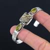 Wedding Gift For Her 925 Silver Natural Dendrite Tiger Bangle Adjustable