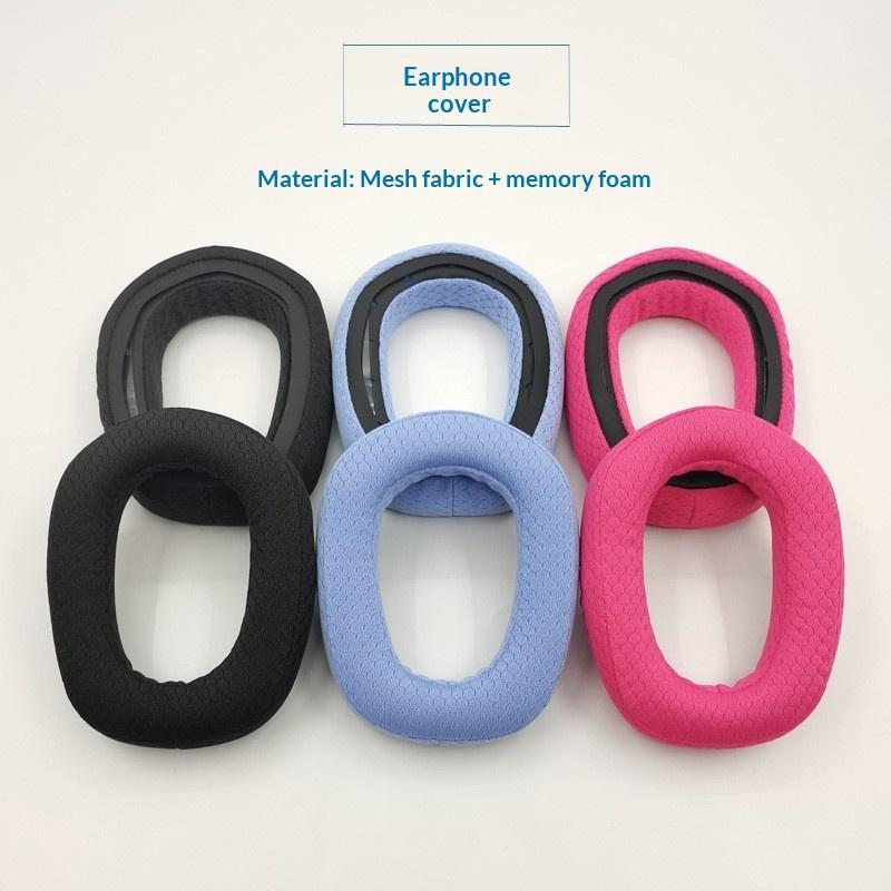 G435 G335 Headphones Mesh Ear Pads Replacement Cushions Sweatproof Earmuffs Enhanced Comfort for Gamers