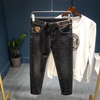 2023 Trendy Retro Solid Color Cropped Jeans: Classic, Casual & Versatile