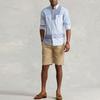 Ralph Lauren SS22 Classic Oxford Fun Striped Shirt Men Blue MNPOWOV16821970-999