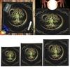 Tarots Card Tablecloth Altars Cloth Moon Sun Tree Astrologys Tablecloth Decors