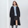 Betu Women's Elegant Pure Wool Coat with Belt
