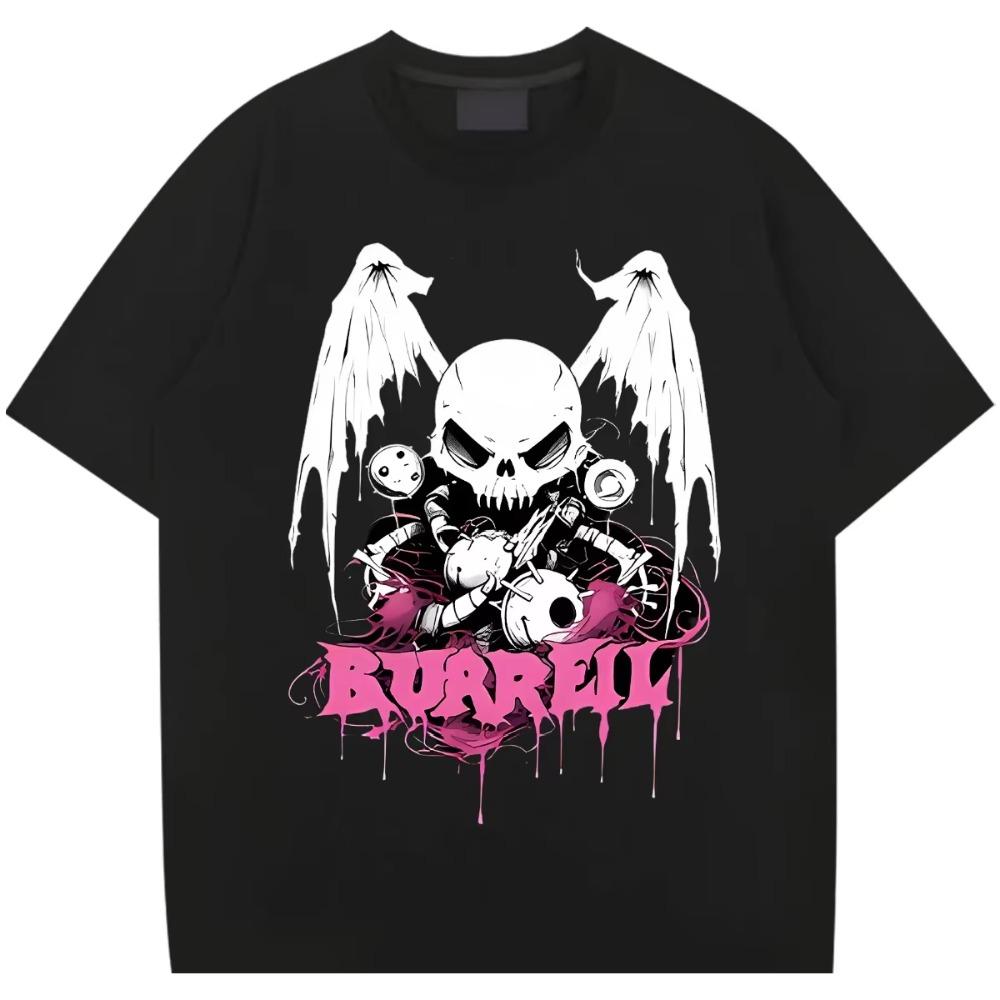 

Футболка свободного покроя с круглым вырезом, мужская классическая креативная футболка, новинка 2024 года, всесезонная одежда, горячая распродажа, удобные футболки XXL XXXXXL белый