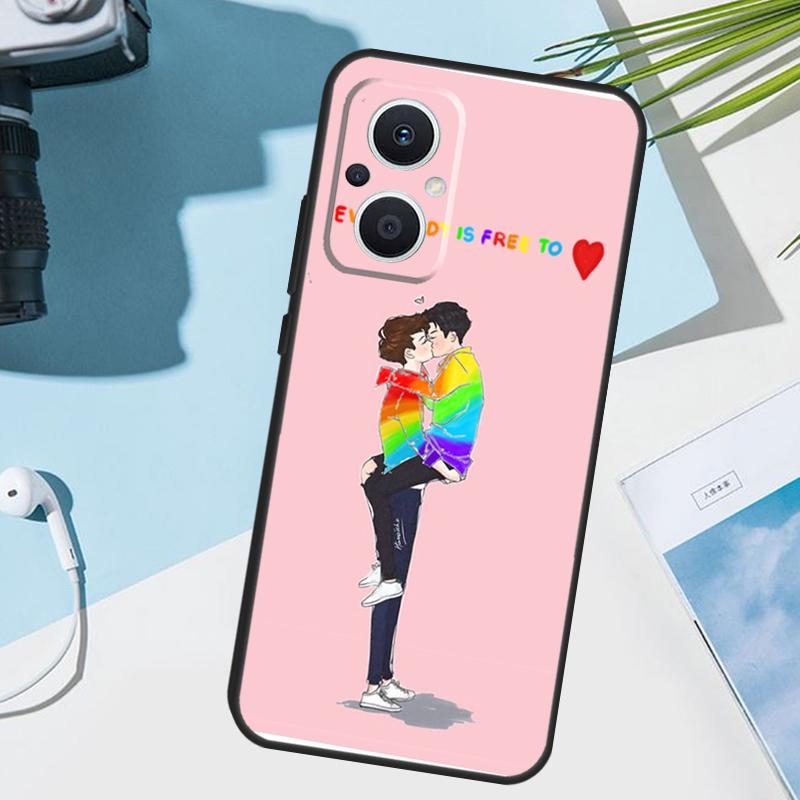 Gay Lesbian LGBT Rainbow Pride Cover For OPPO Reno 14 F 13F 12F 11F 10 11 12 13 Pro 7 8 Lite OPPO Find X9 X5 X6 X8 Pro Case