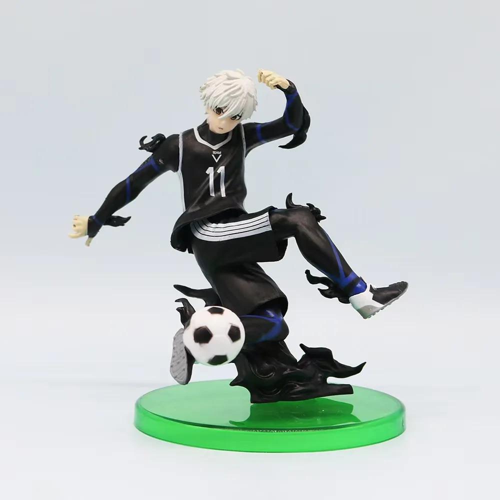 Anime BLUE LOCK Figure Football Comic Isagi Yoichi Bachira Meguru Nagi Seishiro Mikage Reo PVC Model Room Decor For BIrthday Gif