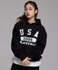 Usa Basketball Hoodie Set Black Gray
