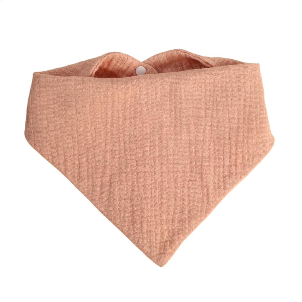 Baby Drool Bib Baby Absorbent Triangular Drool Bib for Babies 4-Layer Cloth Burp Breathable Absorbent Toddler Feeding Supplies