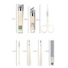 Cartoon Nail Clipper Set of 7 Pieces, Sharp Nail Clippers, Large Textured Nail Trimming Tools, Dormitory Nail Clippers