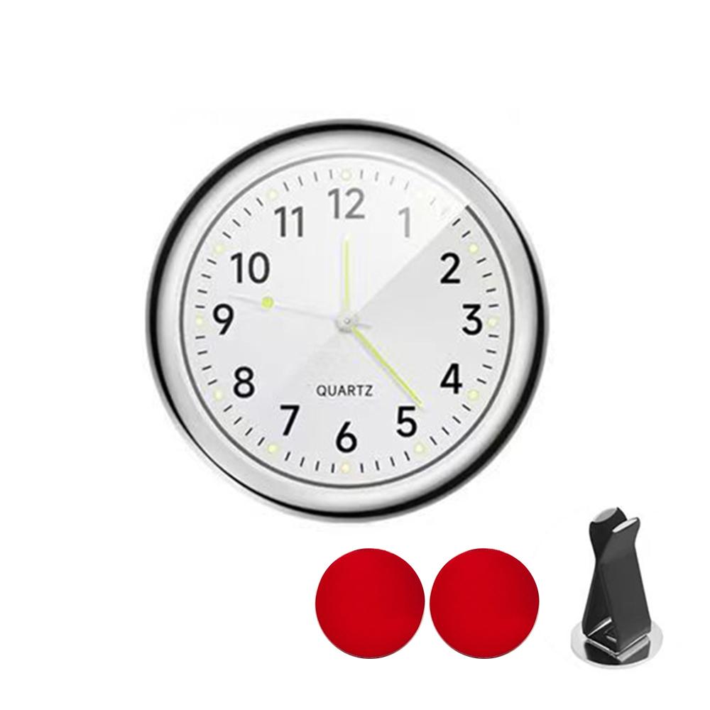 Car Quartz Clock Mini Watch Mini Electronic Clock Waterproof Bicycle Motorcycle Watch Auto Car Clock Dashboard Clock In Car