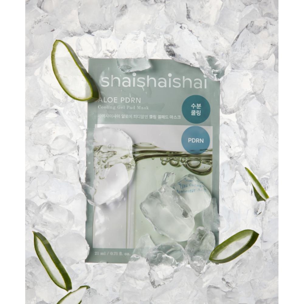 Shaishaishai Aloe Pdrn Cooling Gel Pad Mask 21ml 10pcs