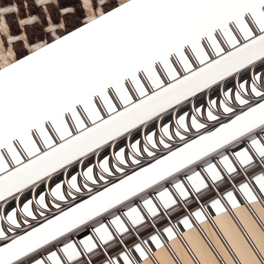 Делает Красивую Строчку Металл Сделай Сам Текстильные Инструменты Вязальная Машина Ткацкий Станок Веселое Штопанье Ткацкий Станок Типа Speedweve Инструмент для Ткачества Маленький Ткацкий Станок