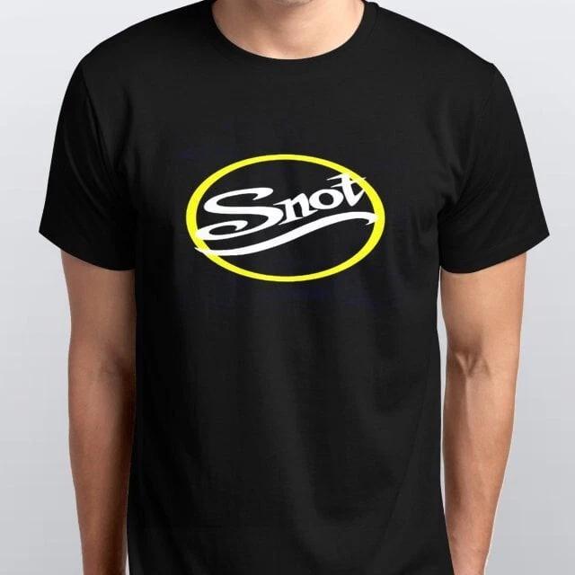 T-shirt da uomo e da donna SNOT nuova T-SHIRT taglie S M L XL XXL colori Nero, Bianco