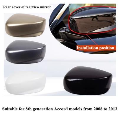 For Honda 8 Generation Accord Mirror Housing Cover 08-13 Models  Left and Right Reversing Mirror Shells Reflector Covers 1pcs