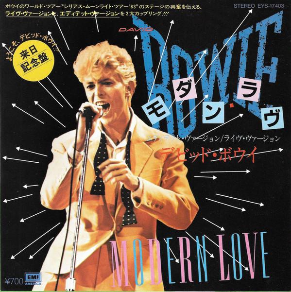 

7inch Record DAVID BOWIE - Modern Love EYS17403 EMI AMERICA 1983 Japan Rock Used