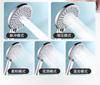 New 12CM Big Panel Handheld Shower Head 3 Functions Pressurized Water Saving Shower Head Faucet Replacement Bathroom Accessories