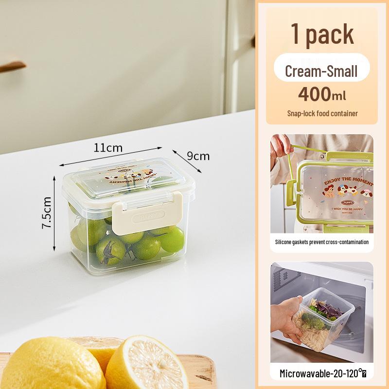 Compact Airtight Fresh-Keeping Box: Portable Refrigerator Storage, Freezable, Microwaveable, Egg Drainer, Fruit & Vegetable Organizer.