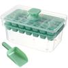 1PC Ice Cube Mold for Summer Storage of Household Beverages and Alcoholic Beverages Simple Ice Maker Press Storage Ice Cube Box