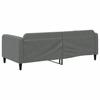 Daybed Dark Gray 90x200 cm Fabric