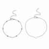 European & American Fashion Double-Layer Love Anklets for Women - Beach Holiday Style