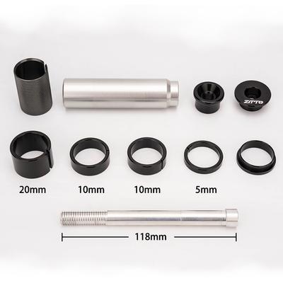 ZTTO Bike Stem Riser Bicycle Fork Stem Extender Handlebar Raiser Headup Adapter for 28.6mm(11/8