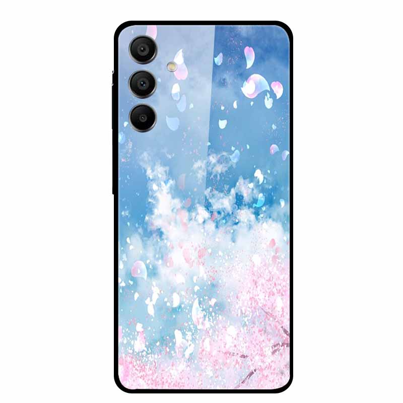 For Samsung A16 5G Case Back Hard New Cover for Samsung Galaxy A 16 SM-A166B Tempered Glass Case Funda Cool Designed Girls Capa