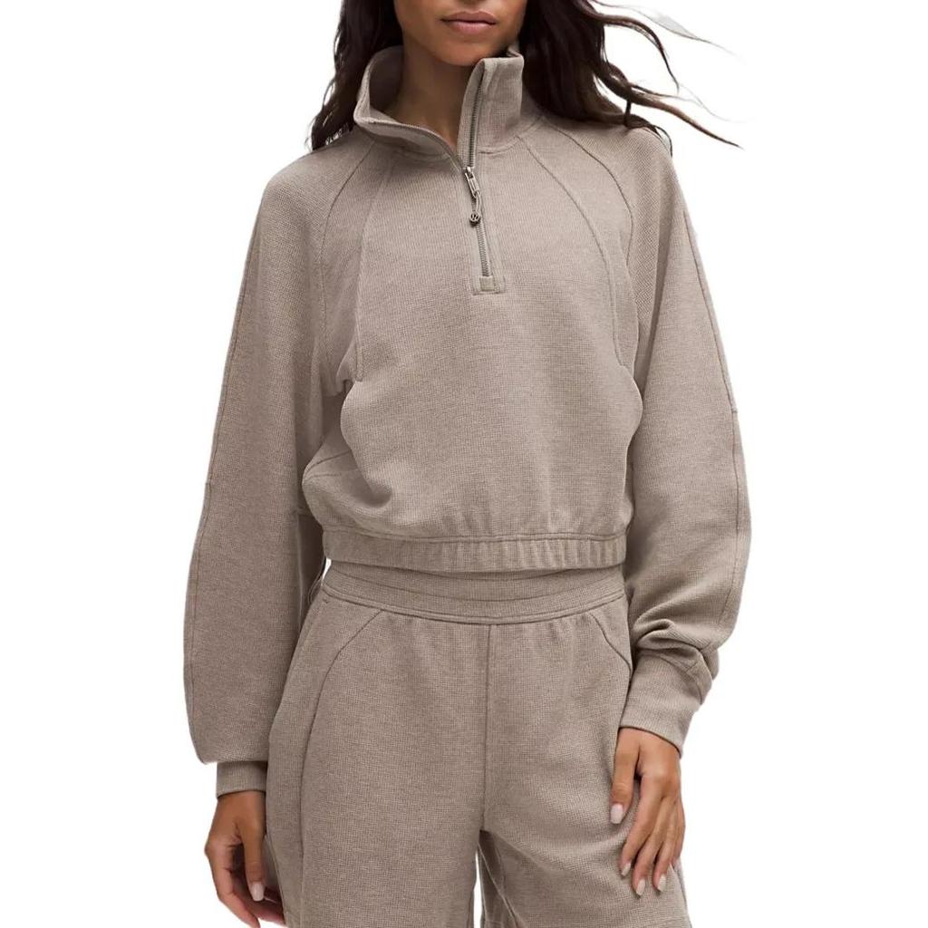 Lululemon Scuba Sweatshirt Women's (Unisex) Sweatshirts LW3JCTS | Heathered Dreamy Blue