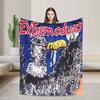 Extremoduro Spanish Hard Rock Band Blanket Robe Iniesta Soft Plush Throw Blanket For Outdoor Picnic Flannel Bedspread Bed Cover