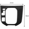 Car Center Console Gear Shift Panel Cover Trim Interior Accessories Fit for Mazda CX9 CX-9 2016 2017 2018 2019 2020 2021 2022 (Carbon Fiber Black)