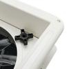 14" Wohnmobil Wohnwagen Dachluke 3-Gang Motor Wohnmobil Ventilator 12V Dachfenster mit LED-Licht