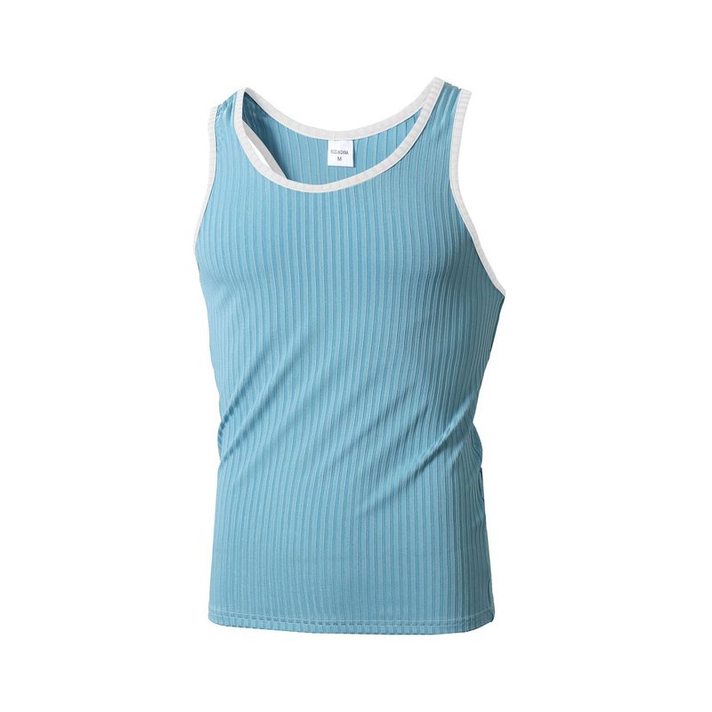 Muscle Fitness Brothers Summer New Fitness Vest Men's Top Outdoor Running Blazer Sleeveless I-Shaped