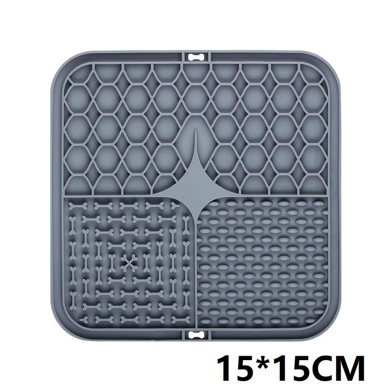 New Surface Lick for Dog Licking Lick Mat for A Lick Mat Dog Peeling Mat Likmat Dog GCP01 15X15CM