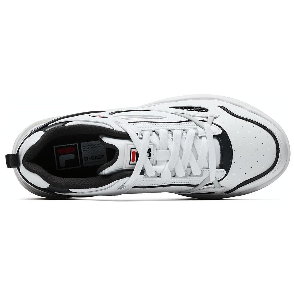 Fila Slam 22 Fabric Synthetic Leather Low-Top Sneakers Men Sneakers White Gray F12M231217FWD