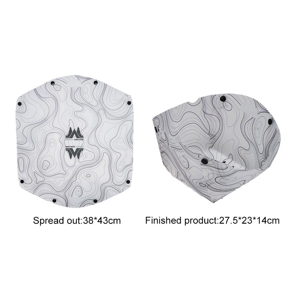 Outdoor Lightweight Folding Tableware Portable Bowl Dinner Plate Coffee Filter Funnel Water Cup Multi-purpose Camping Tableware