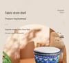 African Children's Lightweight Hand Drum - Large, 8" Percussion Instrument, Set of 6, No Tuning Required