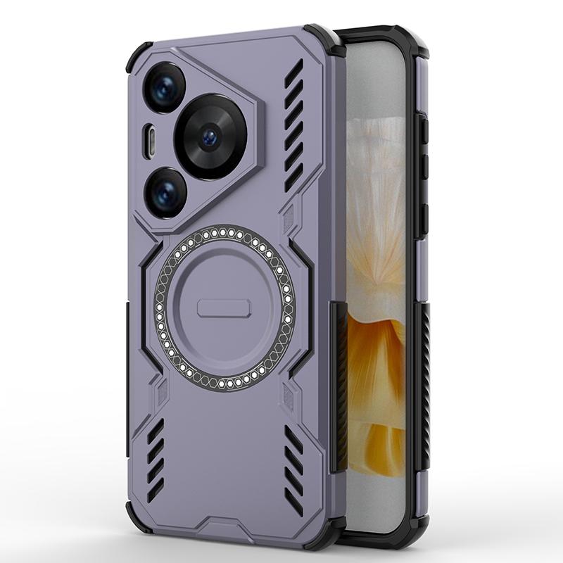 Armor Protective Heat Dissipation Phone Case For Huawei Puro 70 Nova 12 13 14 Pro Ultra Cover Magnetic Shockproof Shell Fundas