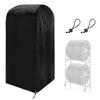ZATOOTO Tire Rack Cover, Outdoor Use, Holds 4 Tires, 420D Thick, Waterproof, SUV Compatible, UV Protection, Storage Cover, Prevents Deterioration and