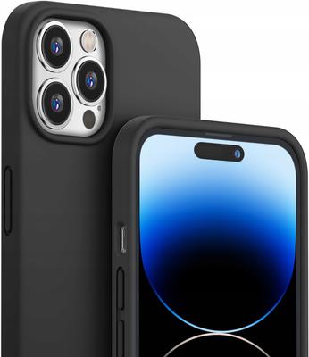 Case for iPhone 14 Pro MATTE CASE Silicone SOFT MATT Cover + 9H Glass