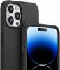 Case for iPhone 14 Pro MATTE CASE Silicone SOFT MATT Cover + 9H Glass