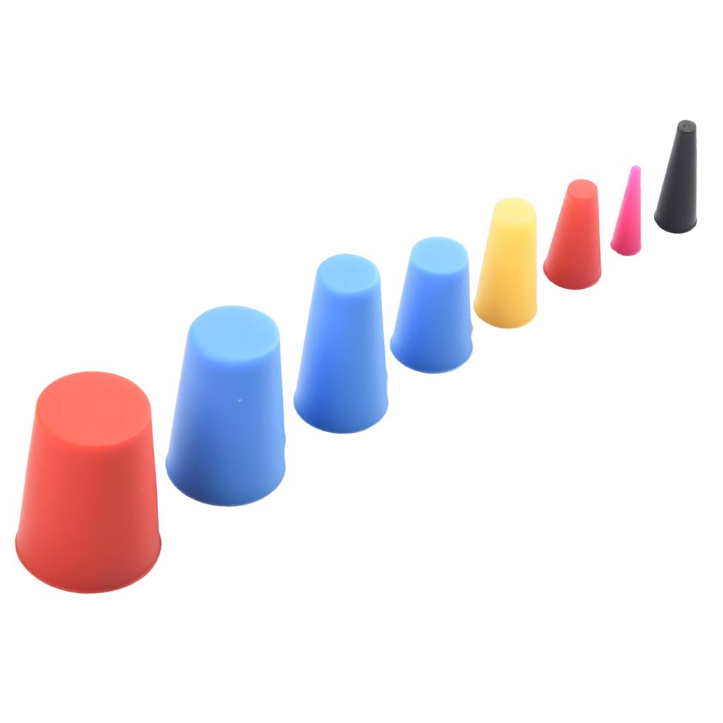 Hochtemperatur-Kegelstopfen-Sortiment, Ersatzteil aus Silikon