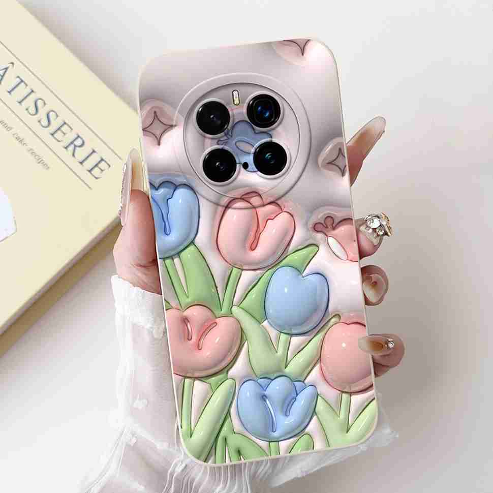 For Honor Magic7 Pro Case PTP-N49 Luxury Painted Cover Soft Silicone Phone Case For Honor Magic7 Magic 7 Pro Cover Funda Housing