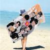 Bts Youthful Energy Towel Large Quick-Drying Microfiber soft S-Square Pants-s Beach Towel for Travel Fitness Bathing Camping. 0730s122