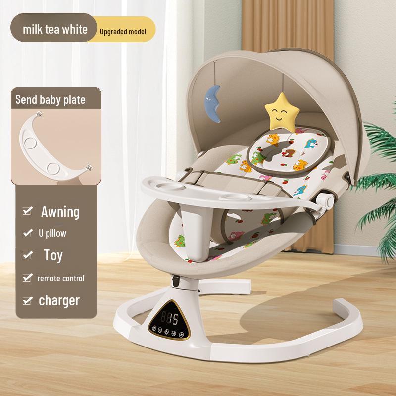 

Детское успокаивающее кресло-качалка Cross-Border: Детское кресло-реклайнер и электрическое кресло-качели