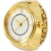 Stainless Steel Link Ring Watch Analog Unisex Lightweight Fashion Accessory Casual Gift for Men and Women
