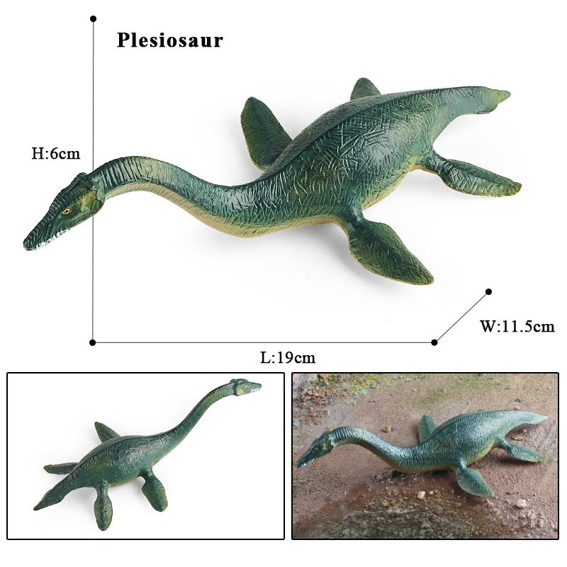 Figurine Oenux Dinozauri Jurasici T-Rex Velociraptor Spinosaurus Dilophosaurus Model Animal Figurine de Acțiune Colecție Jucărie pentru Copii