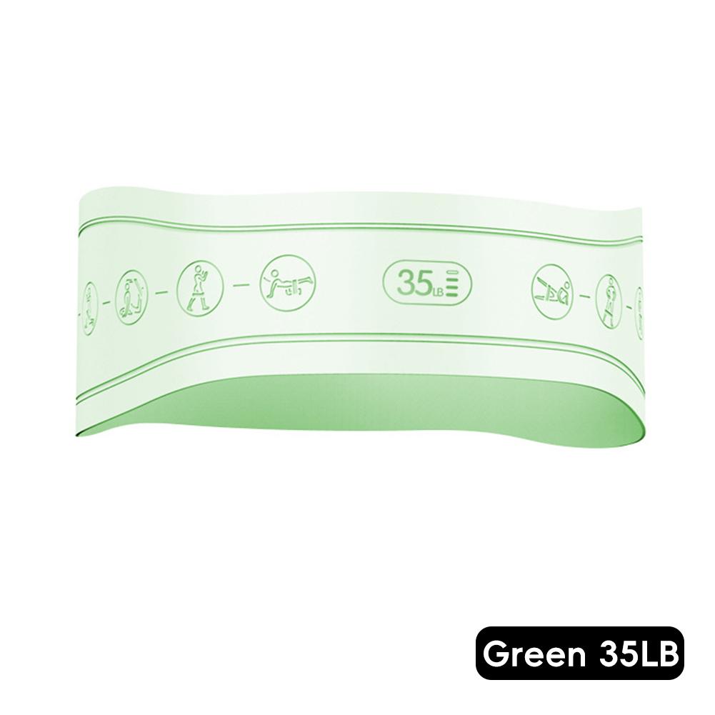 1PC 15/25/35/50LB Yoga Pilates Silicone Elastic Band Women's Hip Lifting Stretch Resistance Band Home Fitness Products