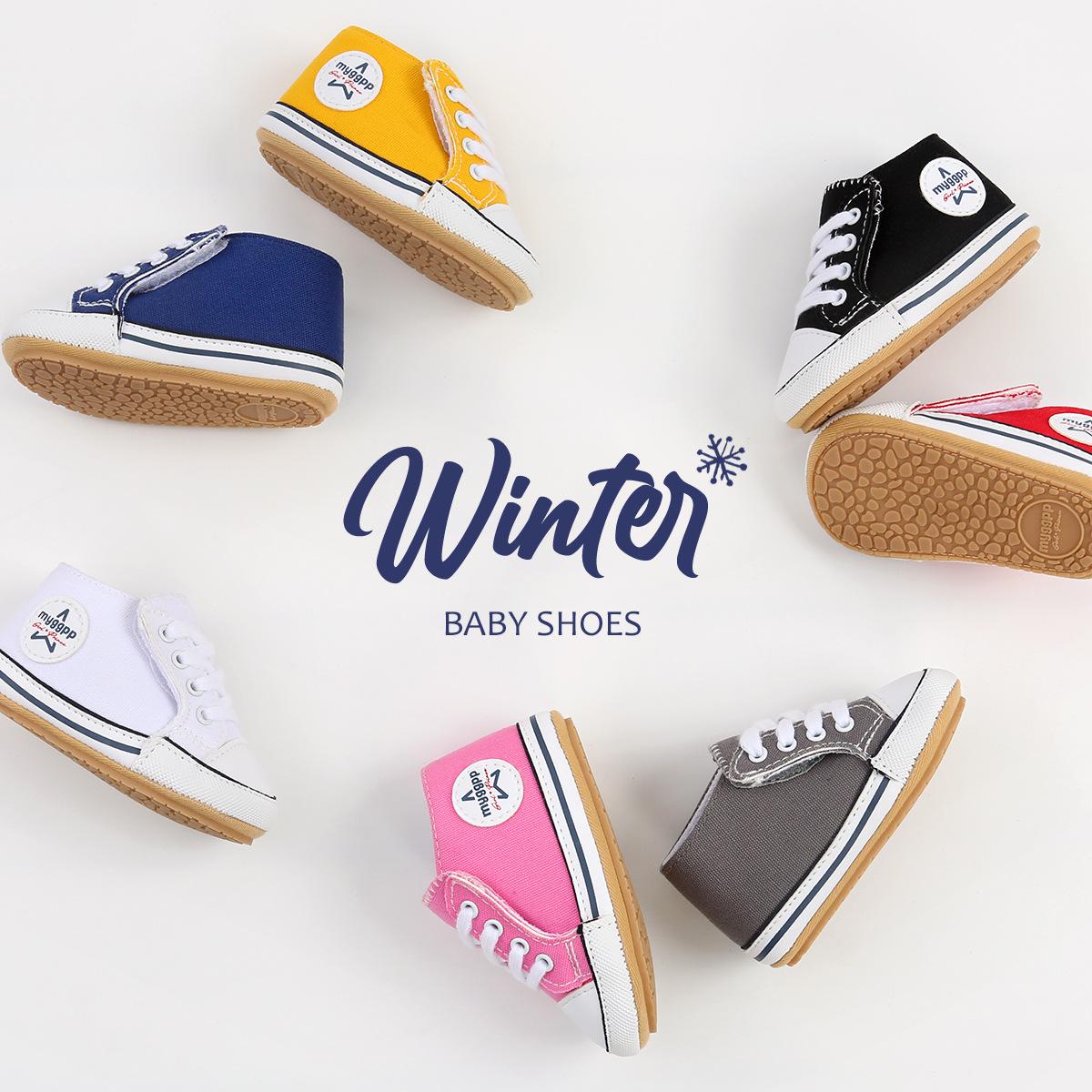 MYGGPP Повседневная парусиновая детская обувь Мокасины Детская обувь Обувь для малышей — фото 7